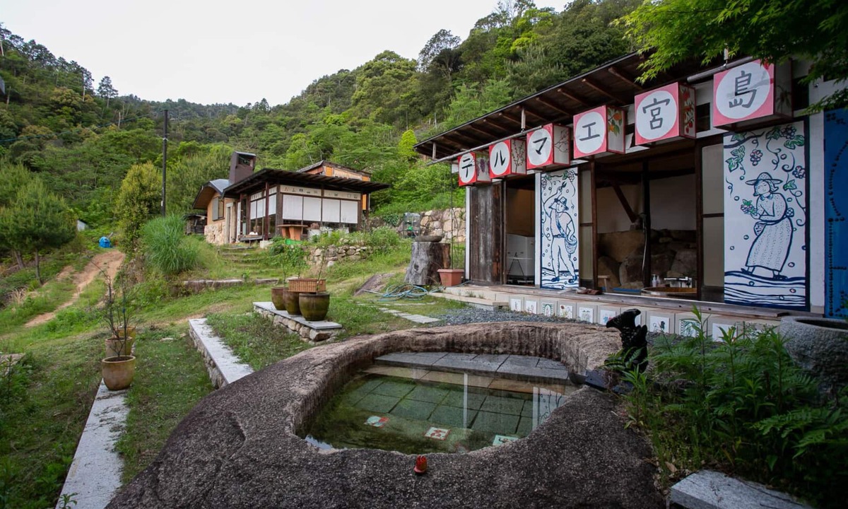 Itsukushima House | A farm surrounded by the primeval forest on the goddess island of Miyajima