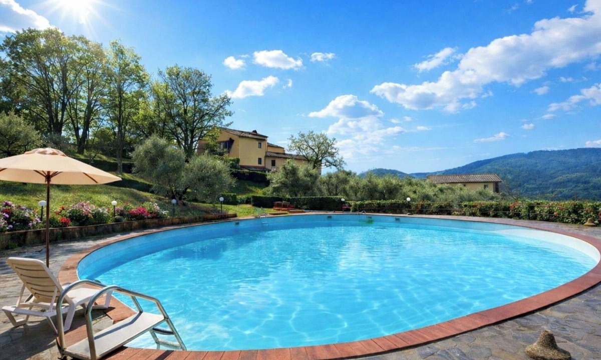 Montebonello Apartment | Cosy apartment for 6 people with private pool, WIFI and pets allowed