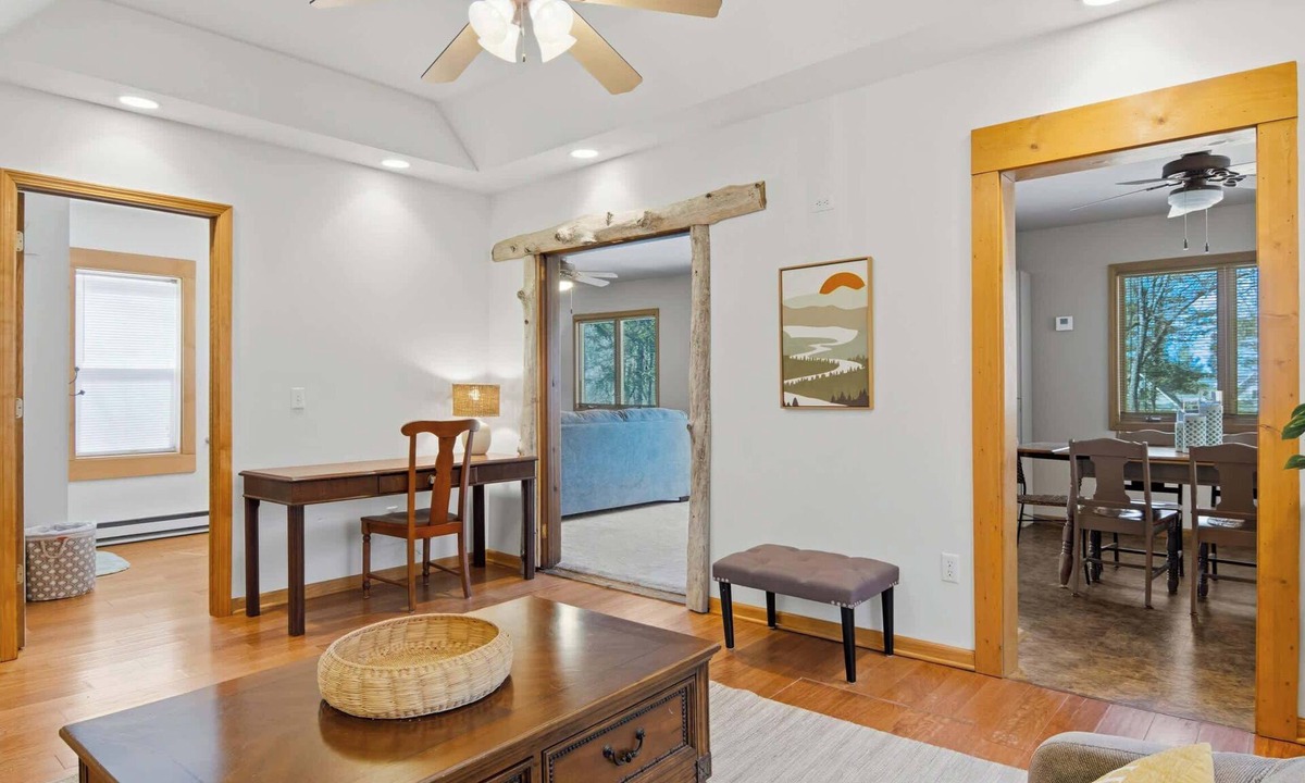 Alden House | Cottage Near Torch Lake | Downtown Alden