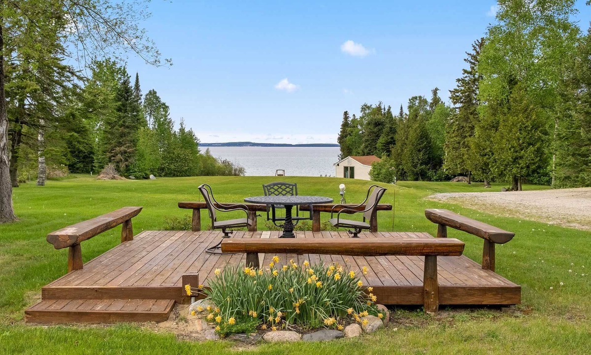 Cheboygan Apartment | Lem's Paradise #2 on Lake Huron