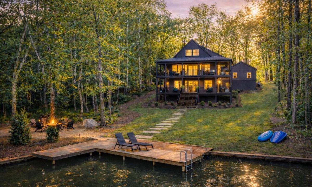 Eatonton House | Pet Friendly|Game Room|Kayaks|Dock|SUP|Fire Pit