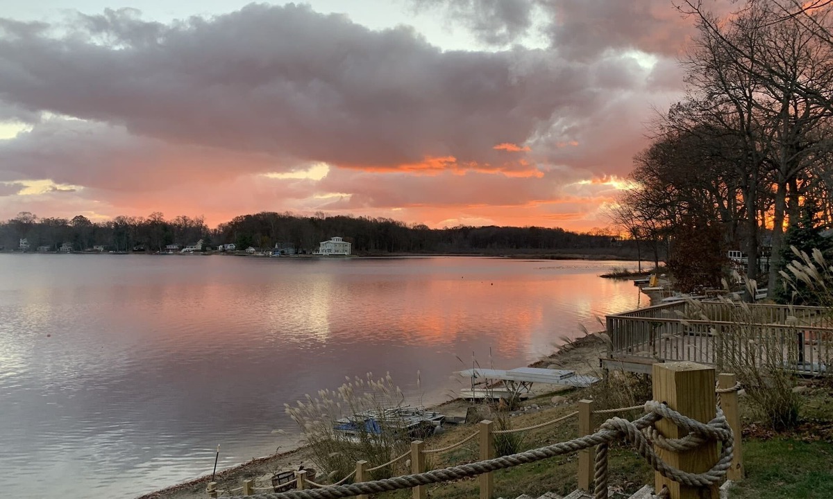 Sister Lakes House | Relax Lakefront-Stunning Lake Views in Popular Sister Lakes! Private Sand Beach!