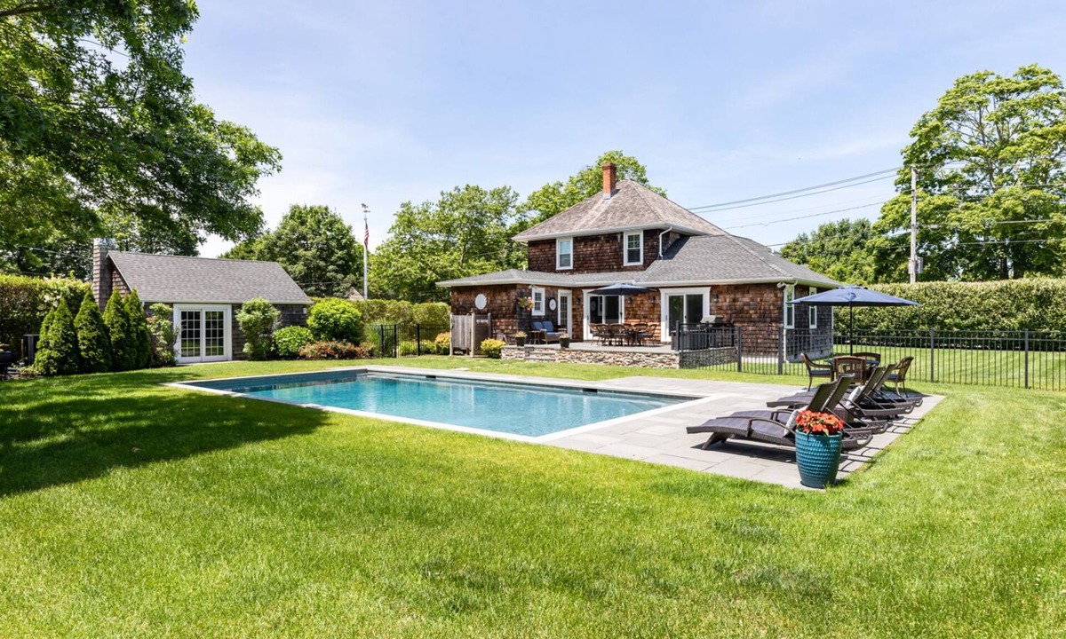 Village of Southampton House | Southampton Village Renovated Sun-filled Charming Home, Heated Salt water Pool