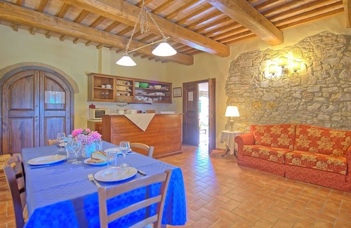 Barberino Tavarnelle Apartment | Beautiful apartment for 8 people with WIFI, pool and pets allowed, close to Greve In Chianti