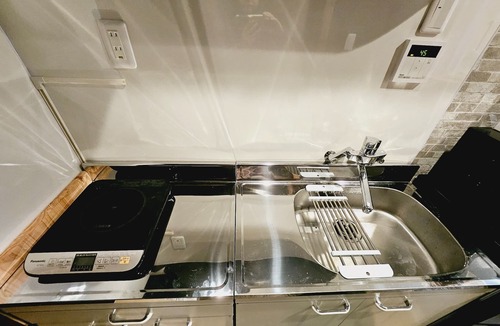 Uzumasa Apartment | 1F1 double bed 1single bed1 sofa bedkitchen - Hanazono Stay 1F A/Kyoto Kyōto