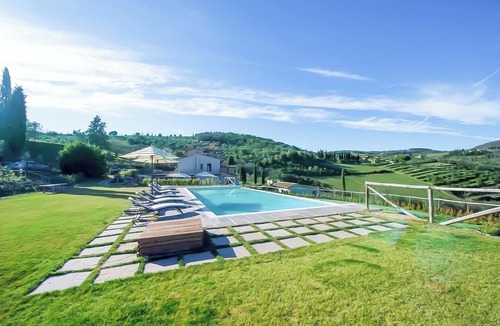 Lucolena Villa | AMORE RENTALS - Villa Mia with Private Pool, Garden, Terraces and Parking