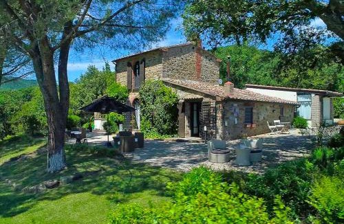 Caldana House | Il Falco - Rustico-Villa mit privatem Pool in Alleinlage