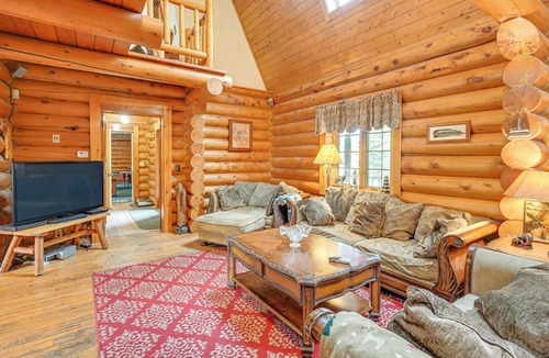 Hope Cabin | Indoor Pool & Hot Tub! Spacious Sterling Cabin