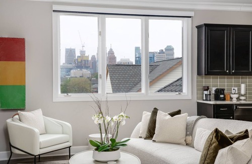 Midtown Condo | Lumber Baron’s Brush Park Penthouse - 3BR - 2 Kings/Queen/2.5Bath - 1-Car Garage