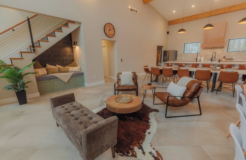 Alden House | Midnight Lodge at Torch Lake - Pool, Hot Tub, Pickleball, & Sunsets