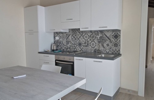 Civita Castellana Apartment | Modern 60 square meters: bedroom, living room, kitchen, sofa bed