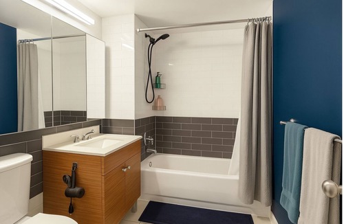 Midtown West Apartment | NYC Studio with Private Bathroom & Kitchenette 45 street Time Square