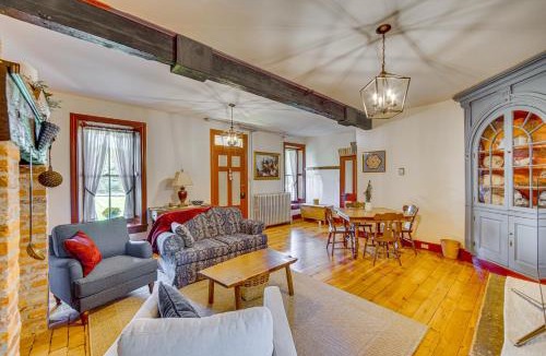 Salunga House | Walk to Creek: Mount Joy Home Near Nook Sports