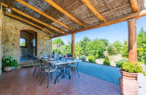 Riparbella House | Wonderful private villa with private pool, WIFI, A/C, patio, pets allowed and panoramic view