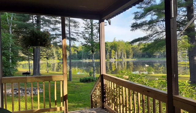 Adirondack mt. retreat Lake Winslow Homer. Kayaks, Cornhole boards included.