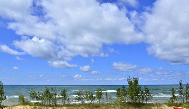 Beautiful Lake Michigan Beachfront Location
