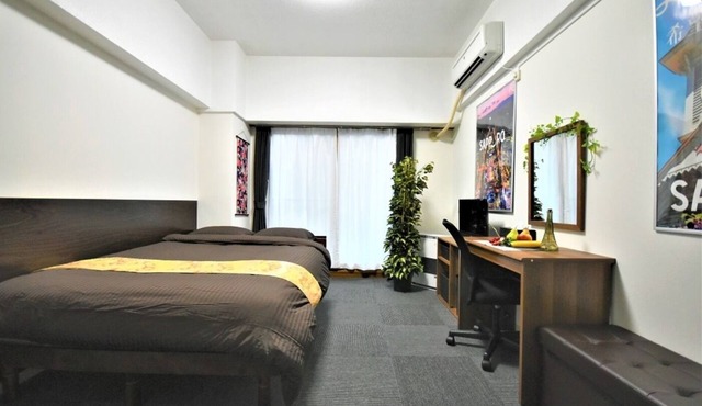 Double bed C 6 minutes walk from Sapporo Station - 205/Sapporo Hokkaidō