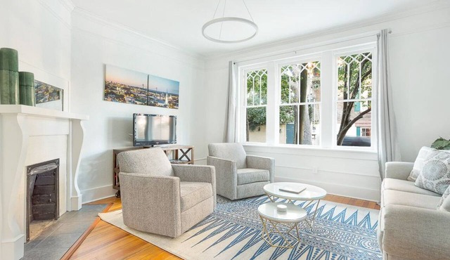 First Floor Condo w/Large Living Area in Historic Dist. by Lucky Savannah