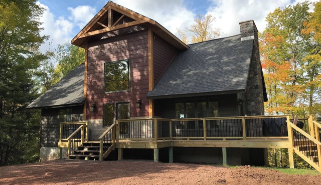 Gorgeous Home in Wooded Setting with Large Fireplace