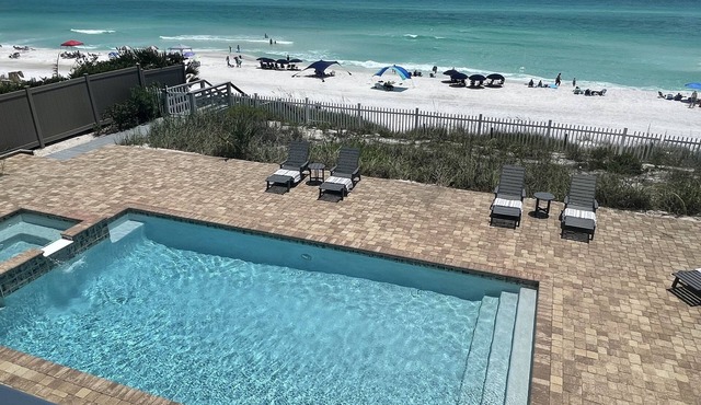 Gulf Front Home w/Heated Pool, Large Covered Porches, Private Beach Access