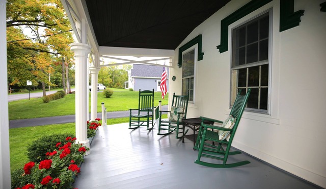Historic Home at Sheldrake in the Finger Lakes.