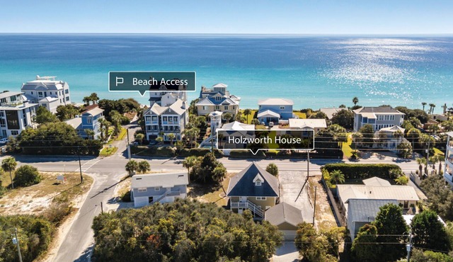 Holzworth House + Gulf Views, Large Decks & Bikes