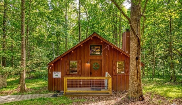 Hot Tub - Gas Fireplace - King Bed - Secluded- Community Pool - Cozy