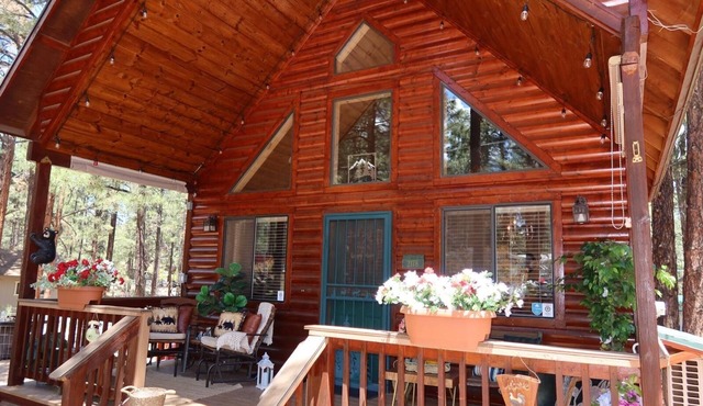 Life is better in a cabin.