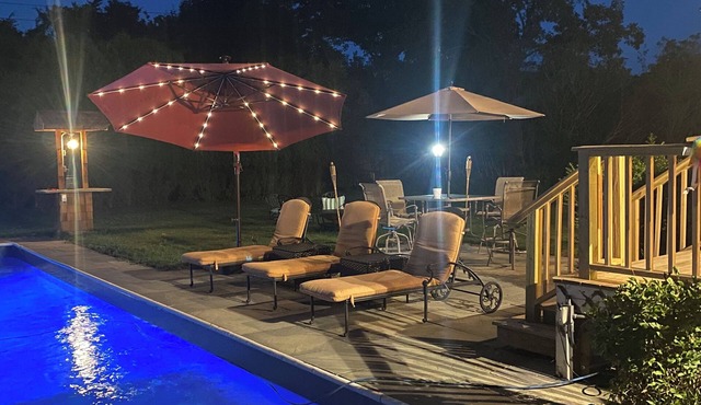Luxury Hamptons Escape: 20x40 Heated Pool, Private Home Theater & Outdoor Oasis