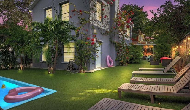 Mr Purple House | Pool+Hot Tub | Little Havana
