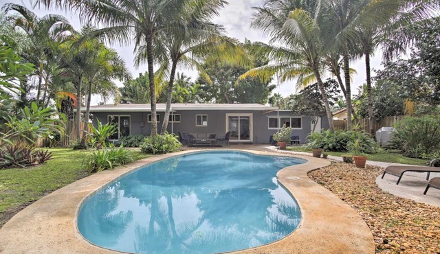 Oakland Park Vacation Rental w/Private Pool!