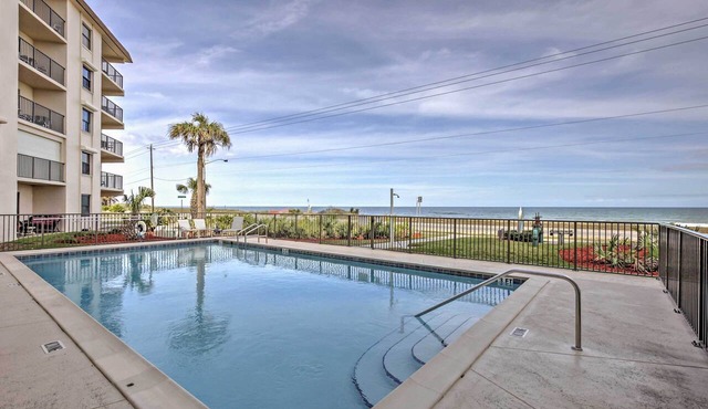 Oceanfront Ormond Beach Condo w/Pool Access!