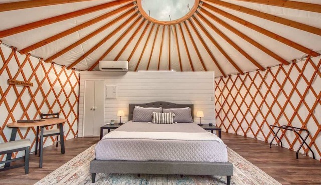 OT 3515L Texas Yurt Haus Longhorn