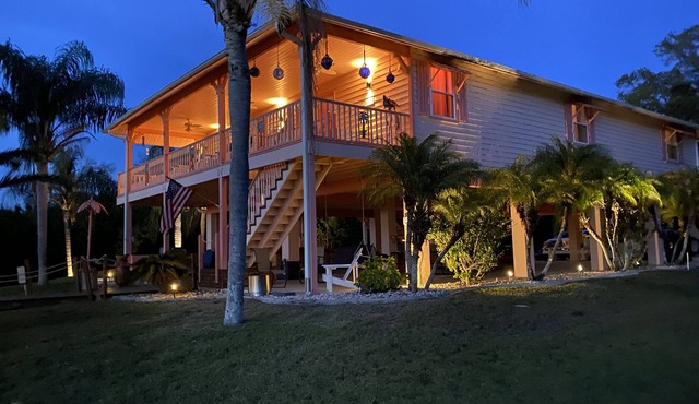 Ozello Keys Waterfront Retreat on the Saint Martins River minutes to the Gulf.