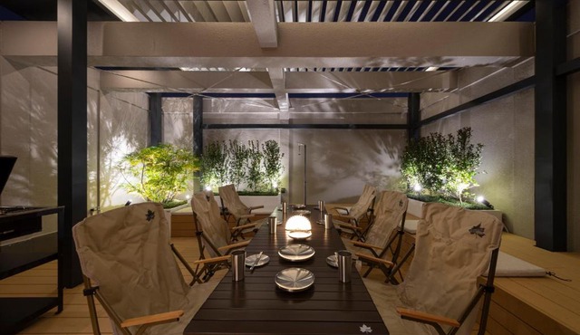 Personal Rooftop BBQ space! Shirakabanoyado - KI NO NOKI 白樺の宿 - 木の軒