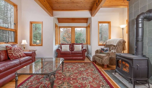Wheelock Farmhouse with Fireplace, Pet-Friendly