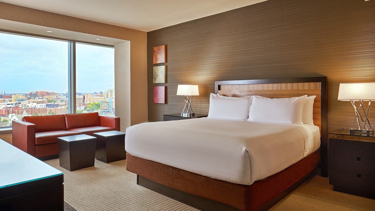 Photo of Bedroom in Downtown Detroit